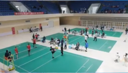 吉林省第八届少数民族传统体育运动会毽球项目比赛火热进行中