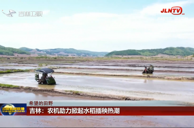 【希望的田野】吉林：农机助力掀起水稻插秧热潮