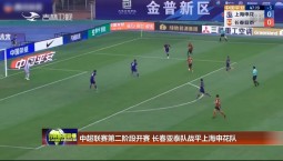 中超聯賽第二階段開賽 長春亞泰隊戰平上海申花隊