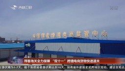 琿春海關全力保障 “雙十一”跨境電商貨物快速通關