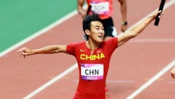 ​吉林省短跑小将陈佳鹏刷新个人百米最佳战绩
