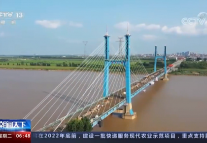 國內首座鋼斜拉橋換索完成 今年年底將全橋通車